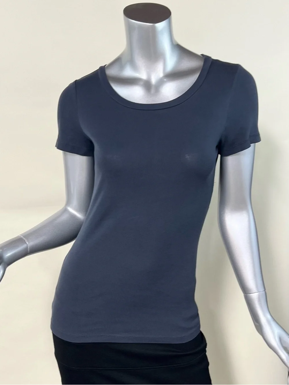 J. Crew Perfect Fit Short Sleeve 100% Cotton T-Shirt Charcoal Grey Size Small
